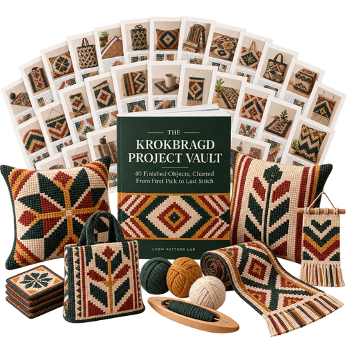 Krokbragd Project Vault: 40 Rigid Heddle Weaving Projects