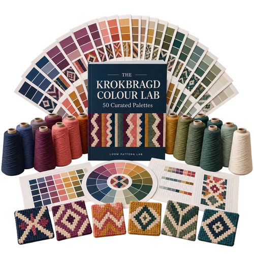 Krokbragd Colour Lab: 50 Weaving Colour Palettes and Yarn Calculators