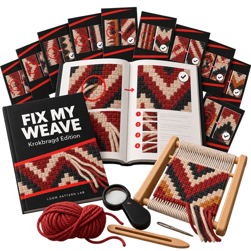 Fix My Weave, Krokbragd Edition: 25 Weaving Problems Diagnosed and Repaired